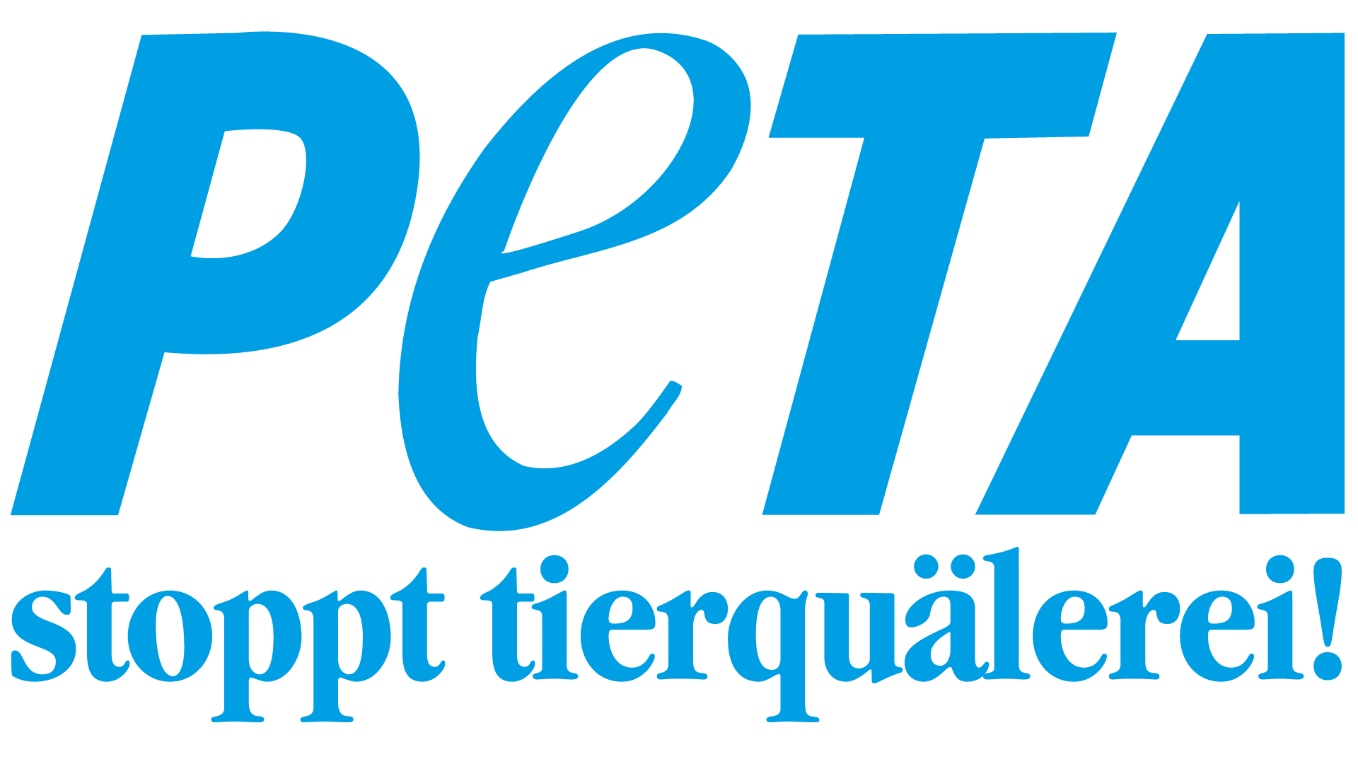 PETA Tierquaelerei Footer Logo